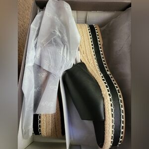 Style & Co. Black and Tan Espadrille Sandals